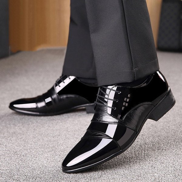 ビジネスシューズメンズストレートチップ歩きやすい ビジネスシューズメンズストレートチップ歩きやすい通気性軽量紳士靴PU革靴防水通勤