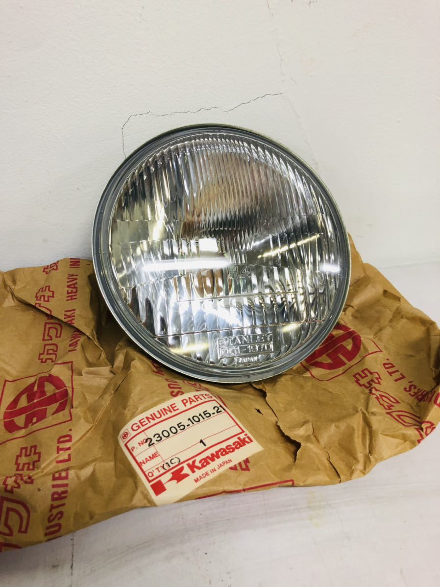Z400FX E4A limited ヘッドランプ 23007-1009 純正 / 新品 当時物