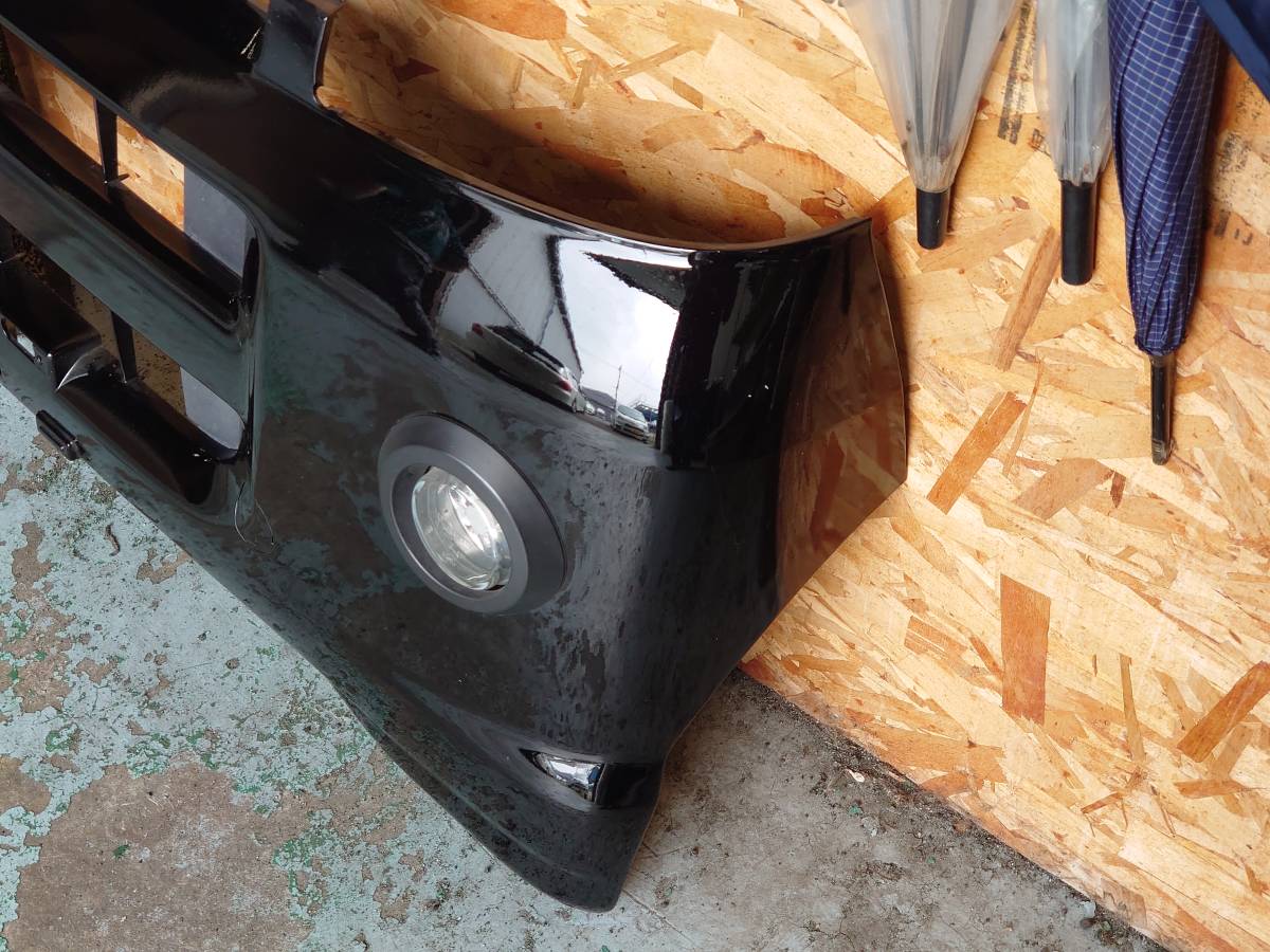 S321V ハイゼット カーゴ フォグ付フロントバンパー黒色_画像4