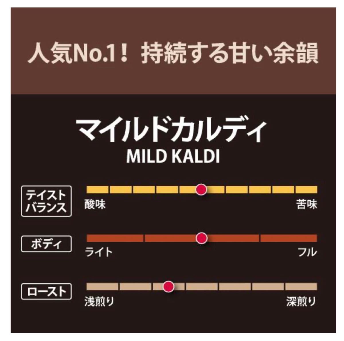 カルディ　マイルドカルディ×1スペシャルブレンド×2　3袋　コーヒー粉　中挽