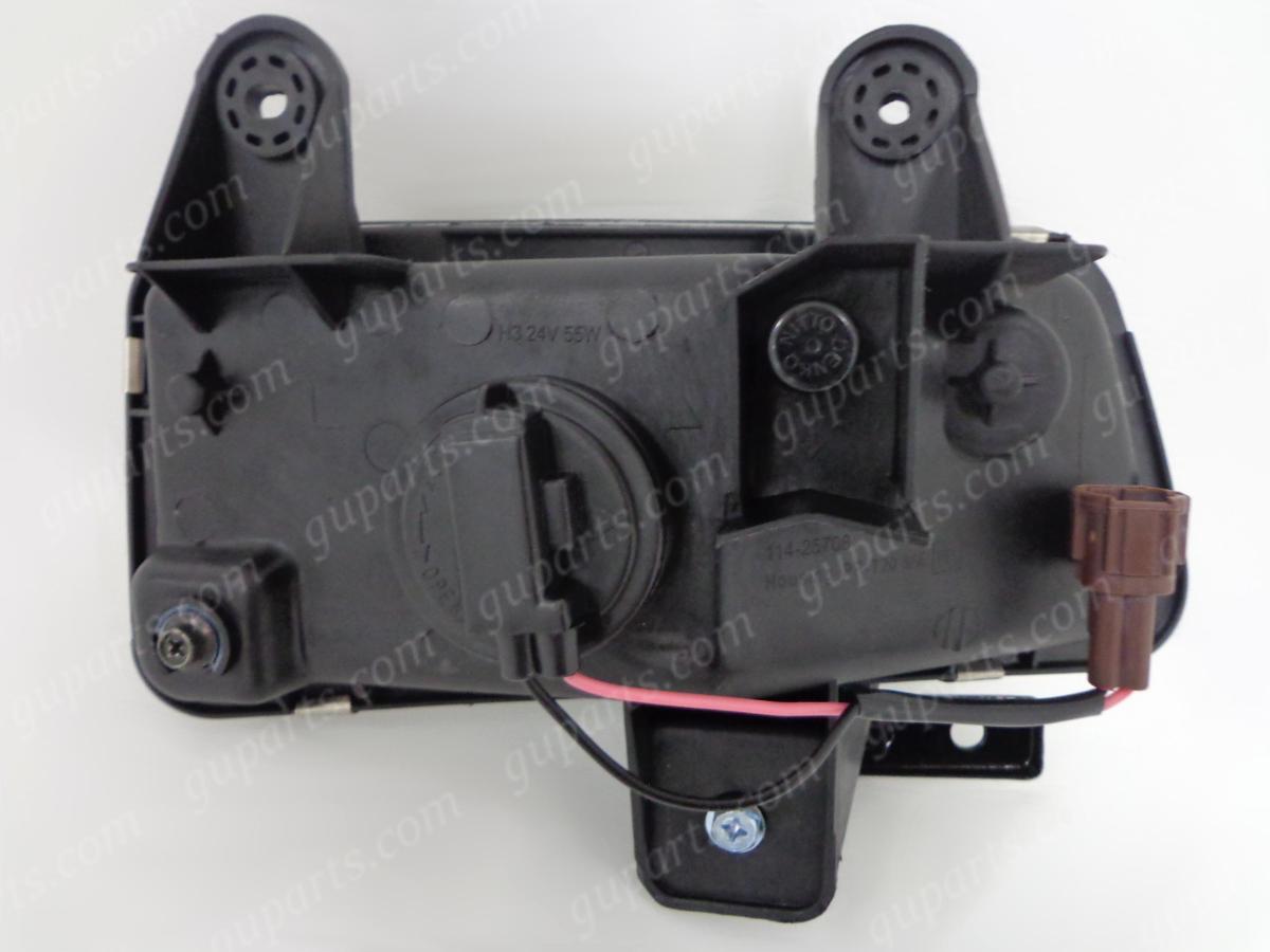 日産 UD ビッグサム 左 フォグ ランプ ライト 後期 H12~H16 CD CG CK CV CW CX GK GW_画像3