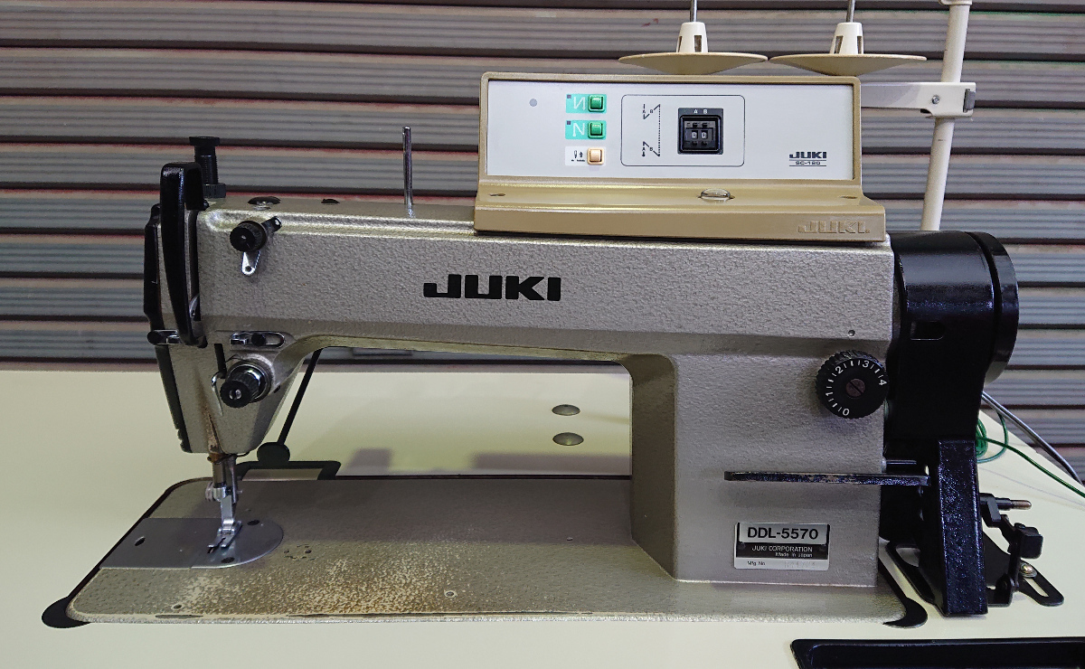クーポン対象外】 JUKI 1本針自動糸切ミシン 日本製造分 DDL-5570NーSC