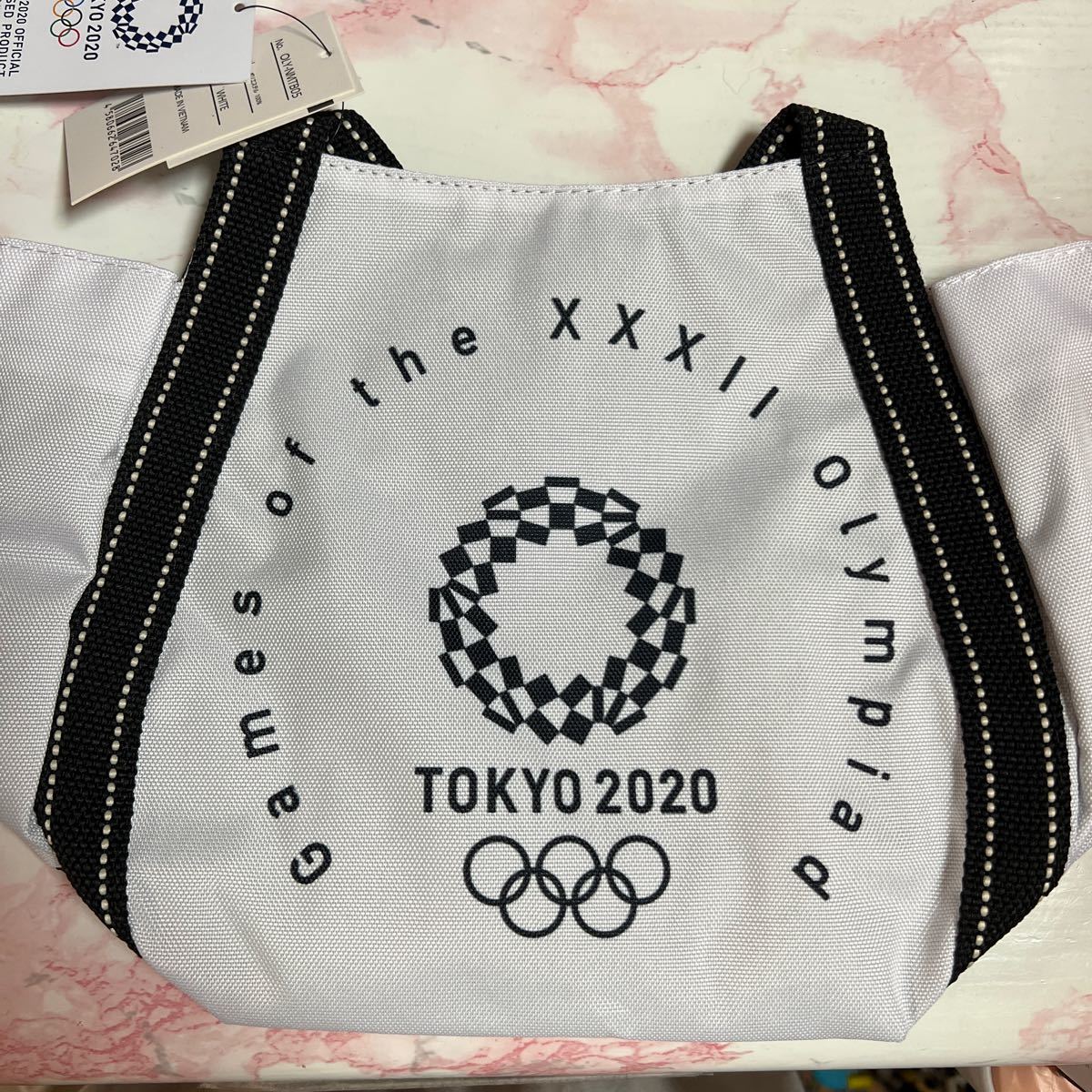 東京オリンピック2020 バルーントートミニ　セット　ピンク　ホワイト