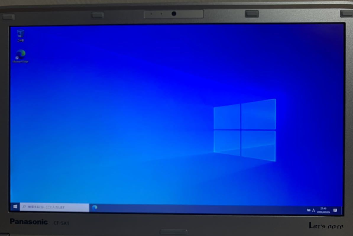外観美品 Let''s note CF-SX1 液晶新品交換済