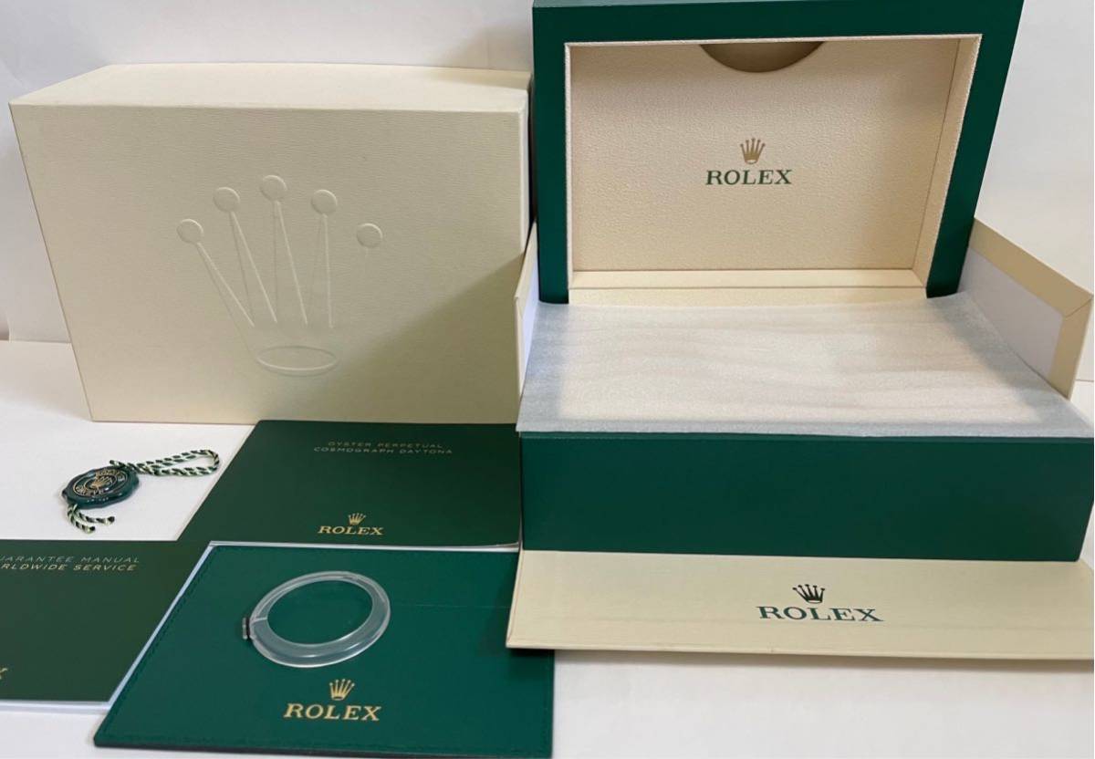 美品》ROLEX デイトナ 未使用に近い 現行Mサイズ BOX付属品9点 独特な