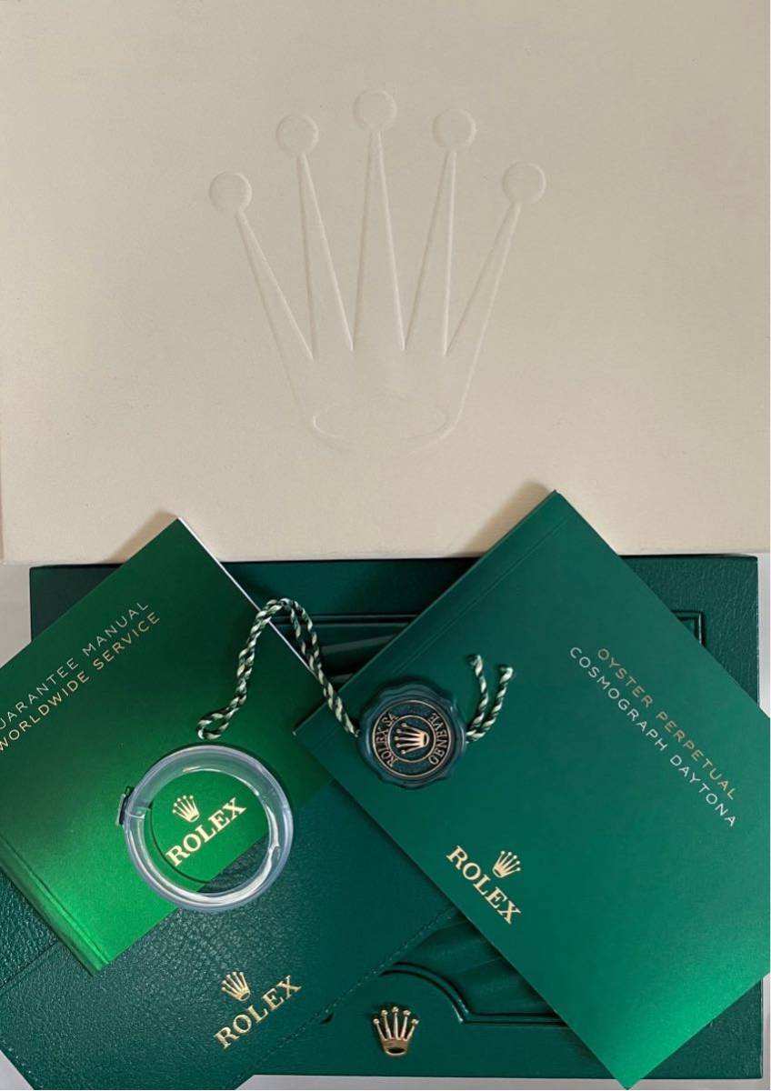 美品》ROLEX デイトナ 未使用に近い 現行Mサイズ BOX付属品9点 独特な