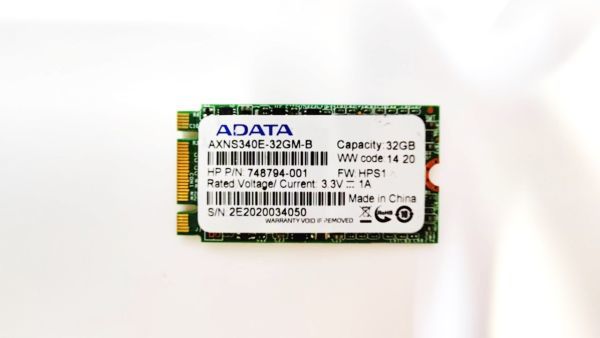 東京発 手渡し可 ADATA M.2 SSD AXNS340E-32GT-B 32GB SATA R/W test HPE_画像1