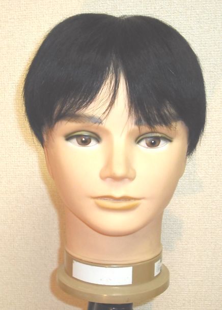 新商品 分け目 サイズ 自由 人毛 部分かつら 調整済み 25X20