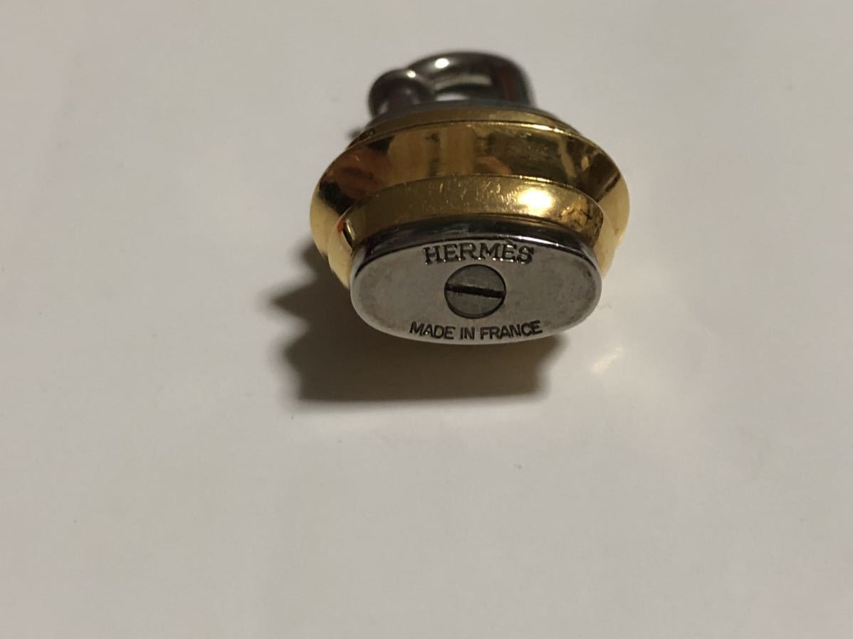 激レア HERMES 1991 カデナ ランタン エルメス チャーム キーリング