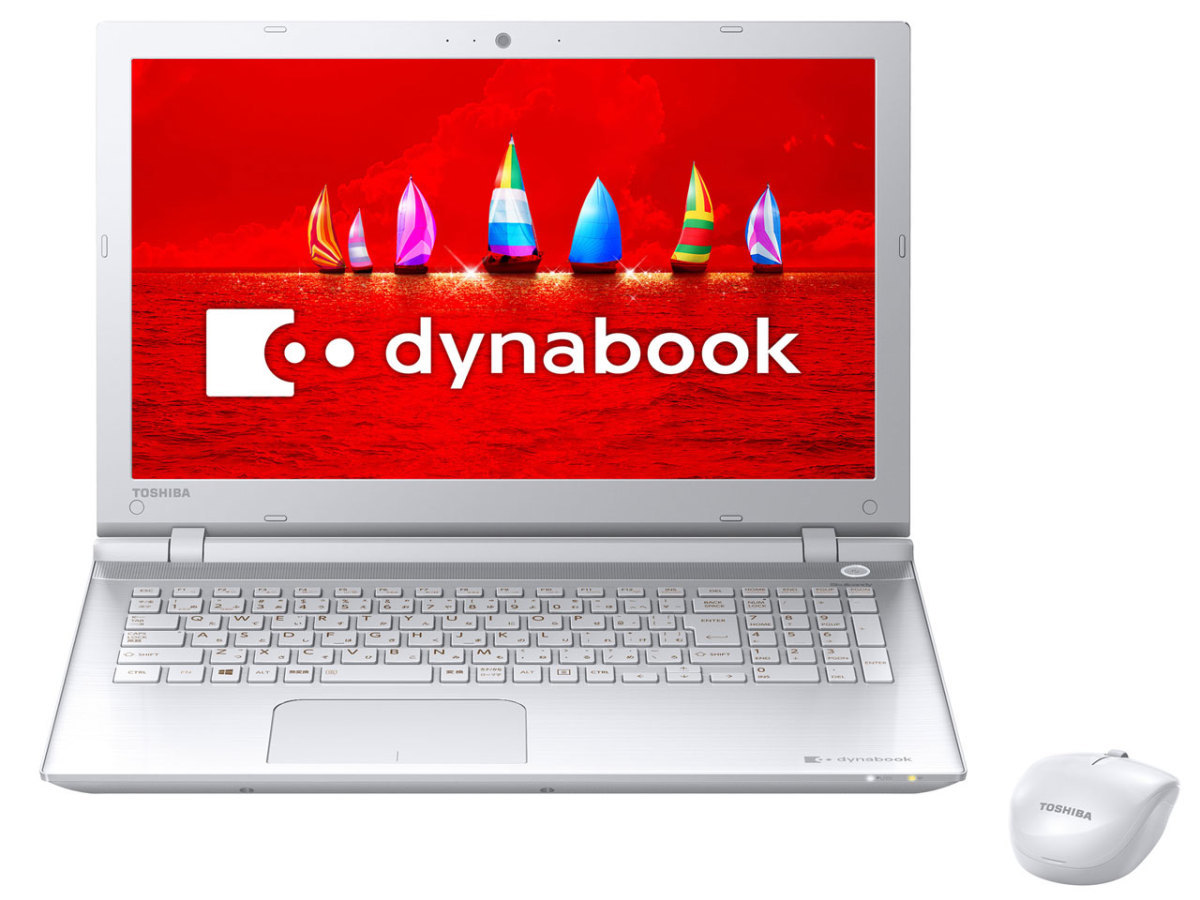 ノートパソコン 東芝 dynabook PT55VWP-BJA 15.6インチ Core i3 メモリ4GB HDD1TB Windows10 officeおまけ リュクスホワイト 量販店展示品の画像2