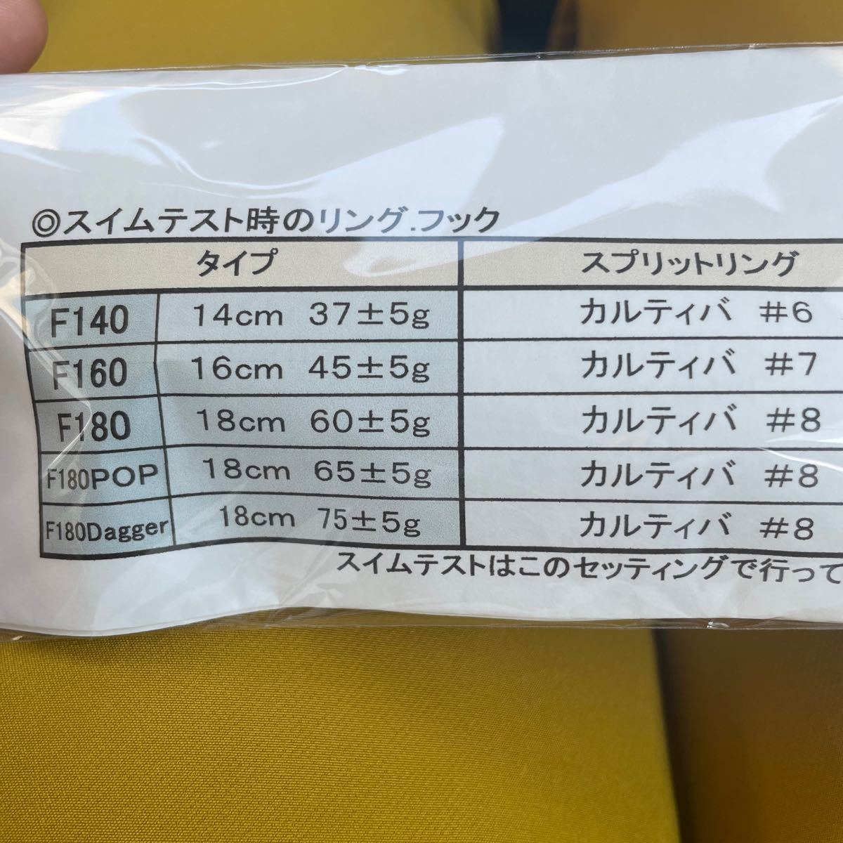 車谷ルアー クルペン F180 車谷ルアー クルペン F180