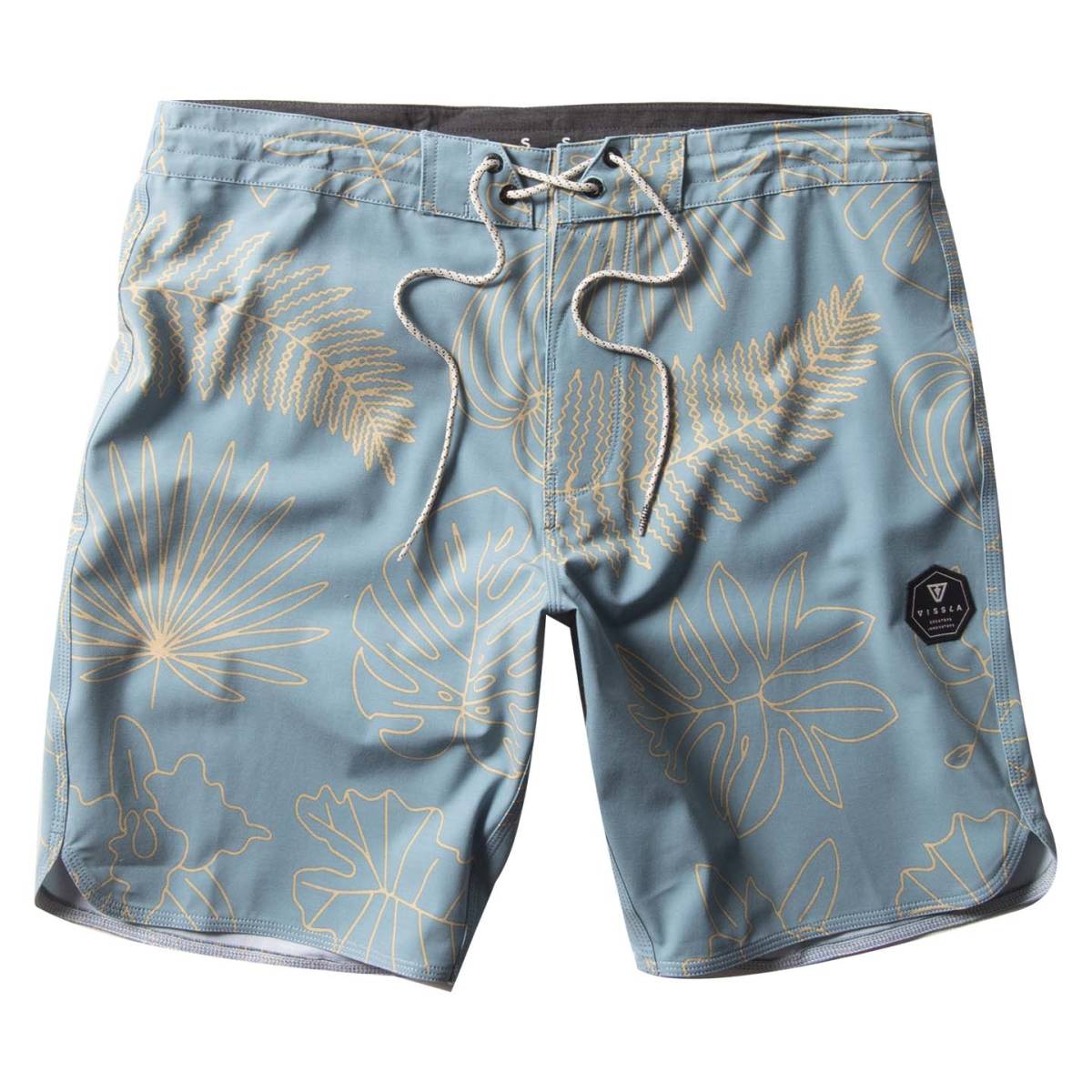 ☆Sale/新品/正規品 VISSLA ”TROPICAL PLEASURES 18.5” BOARD SHORTS | Color：STM | Size：28int/72cm | ヴィスラ | ボードショーツ