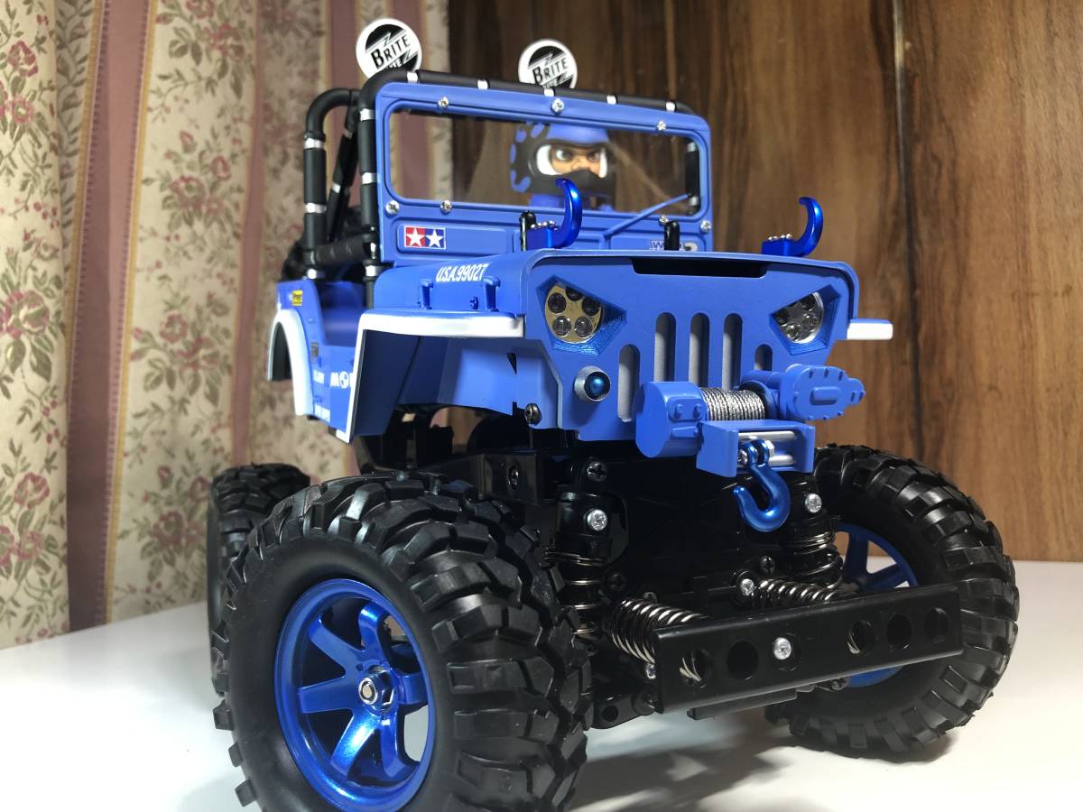 タミヤ ラジコン ワイルドウイリー 未走行 六角ハブ化 WR-02 GF-01 タミヤ ラジコン ワイルドウイリー 未走行 六角ハブ化 WR-02 GF-01