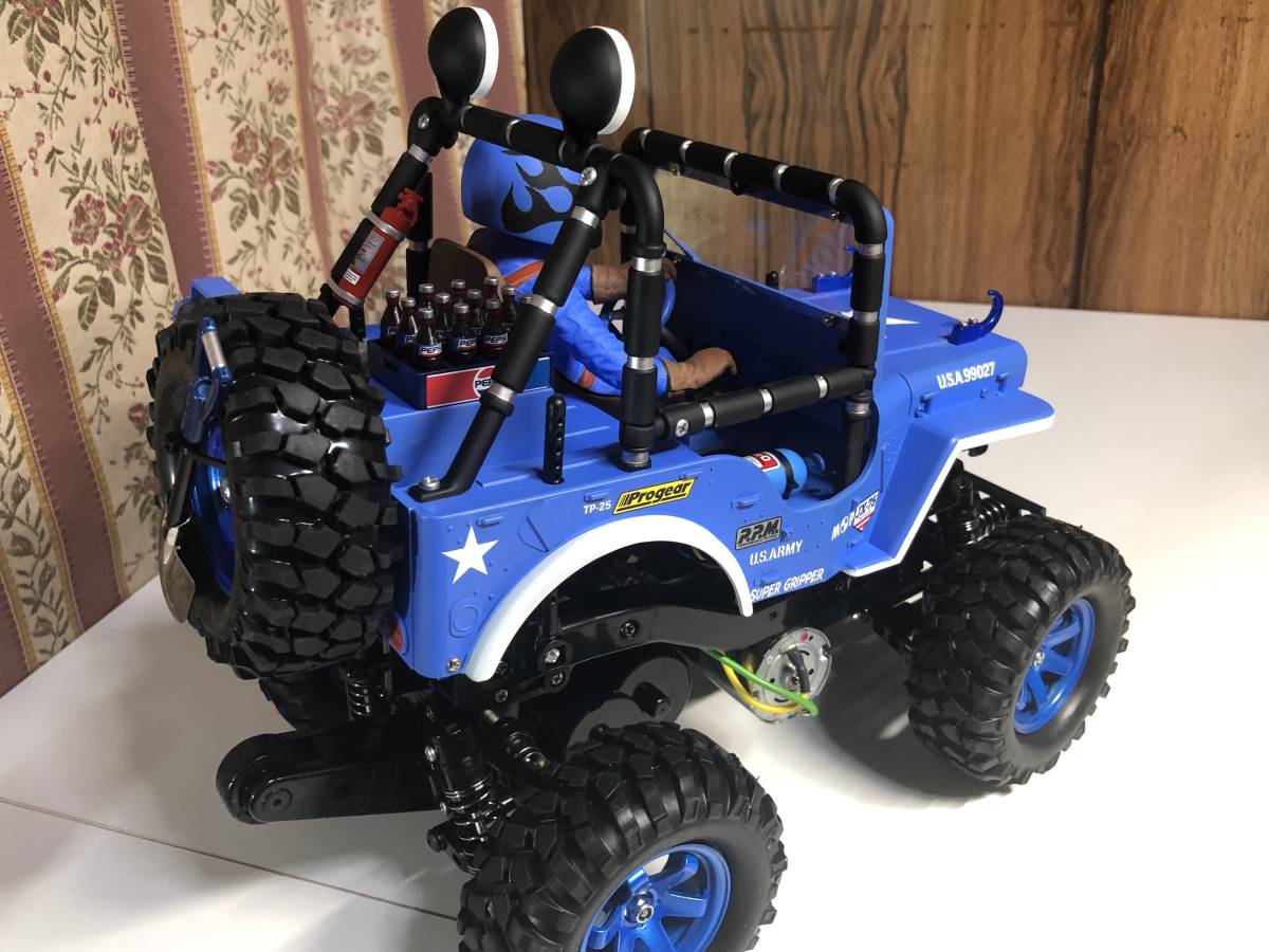 タミヤ ラジコン ワイルドウイリー 未走行 六角ハブ化 WR-02 GF-01 タミヤ ラジコン ワイルドウイリー 未走行 六角ハブ化 WR-02 GF-01