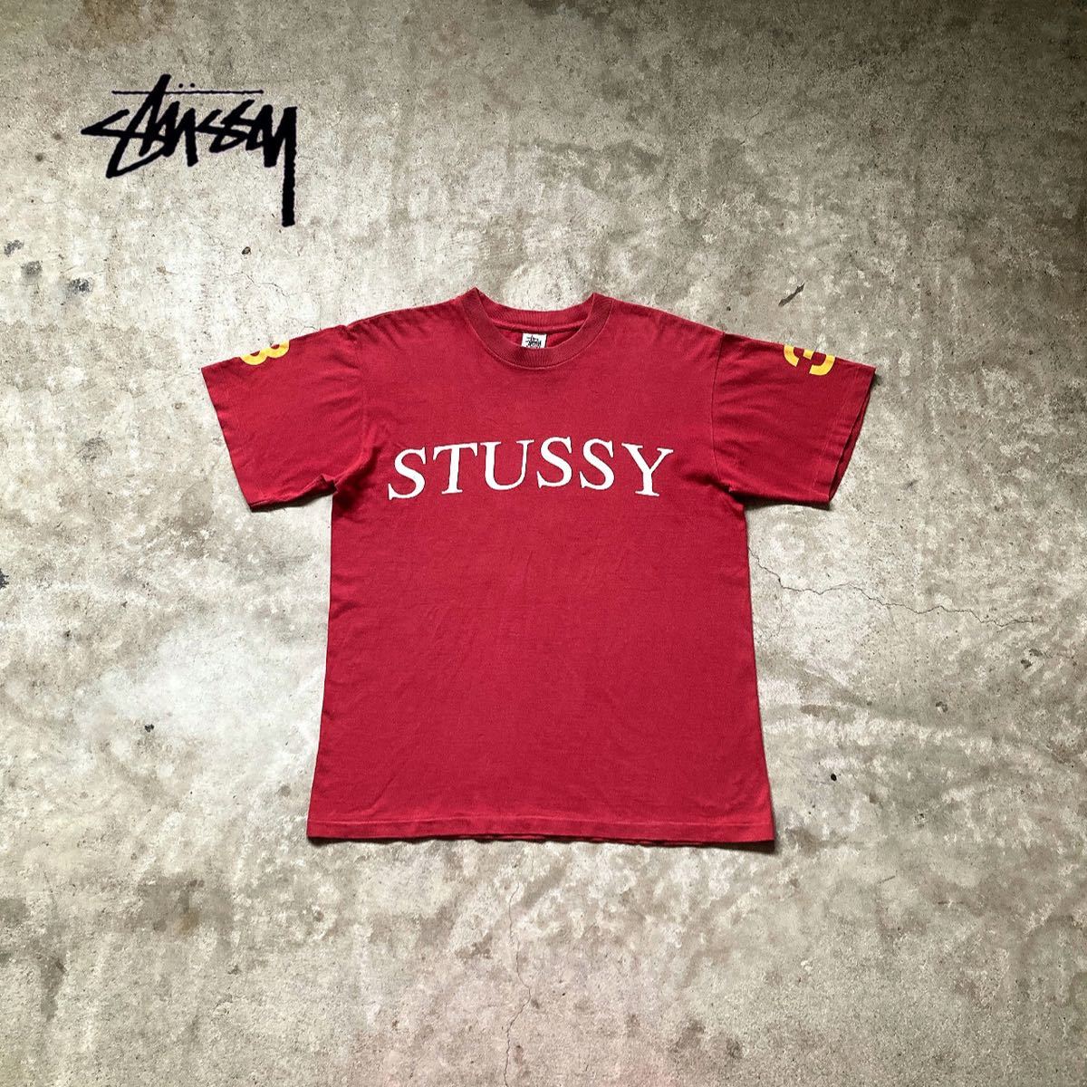 ✨激レア 90s' OLD STUSSY ゴジラ Tシャツ-