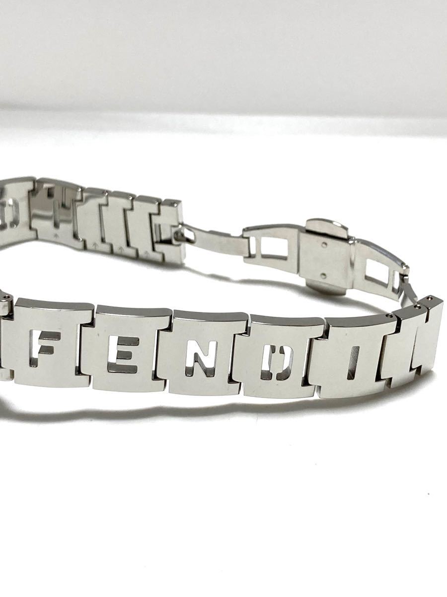 極美品! FENDI フェンディ 電池新品交換済み レディース腕時計 Fロゴ