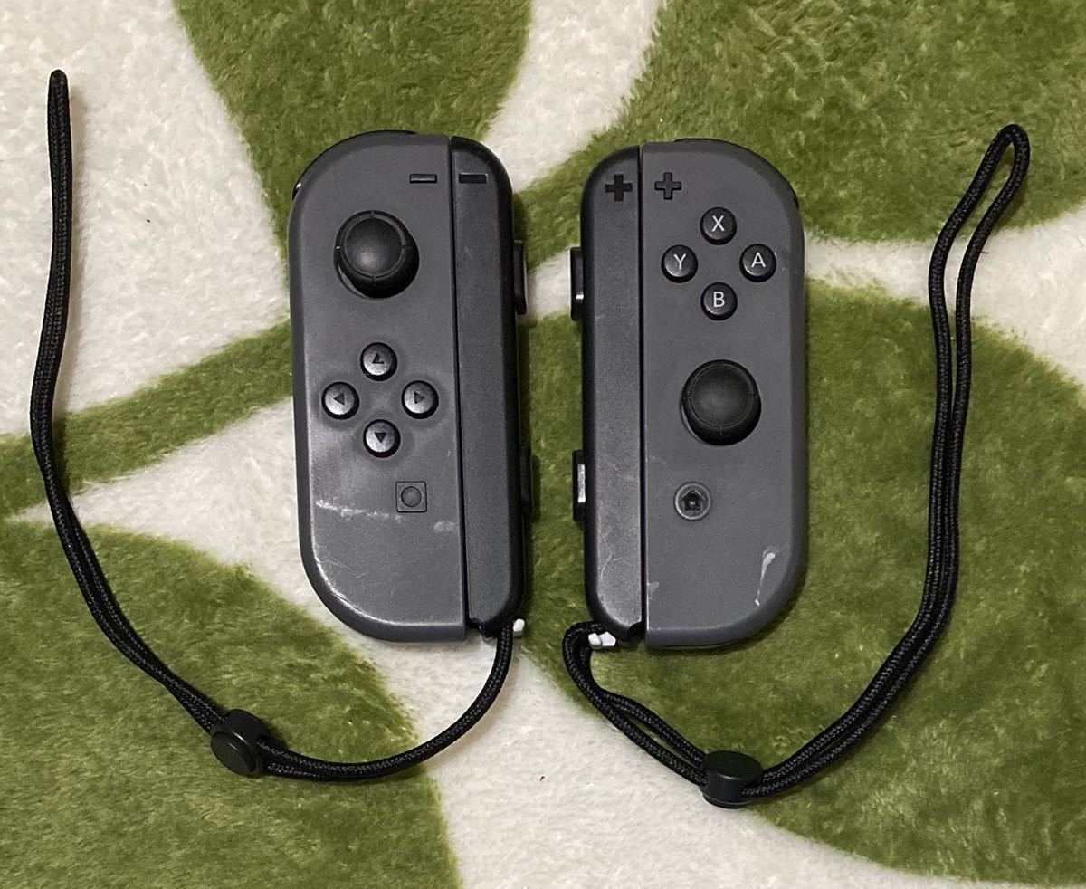 あ 中古 動作確認済 Nintendo Switch 用 コントローラー ジョイコン 任天堂 スイッチ JOY-CON 簡易清掃_画像1