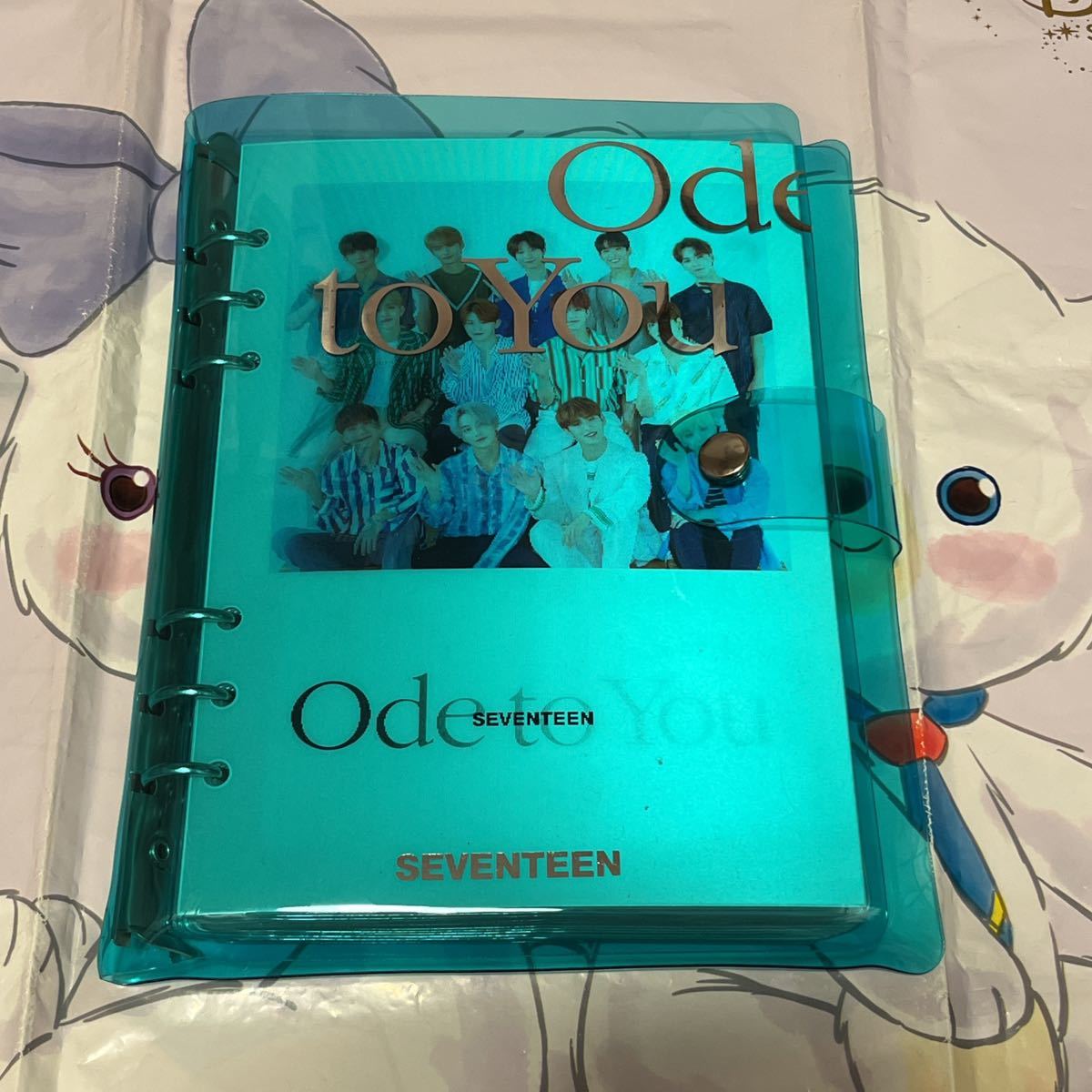 トレカ 78枚付き カード バインダー ファイル Ode to You seventeen