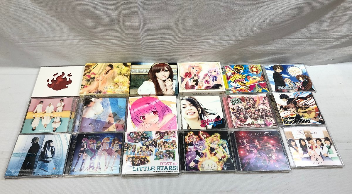 現状品】アニメ/声優等 CD大量まとめ 水樹奈々 東山奈央 田村ゆかり