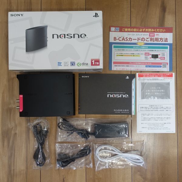 SONY nasne 1TB CUHJ-15004 付属品全有り 動作品 - ゲーム