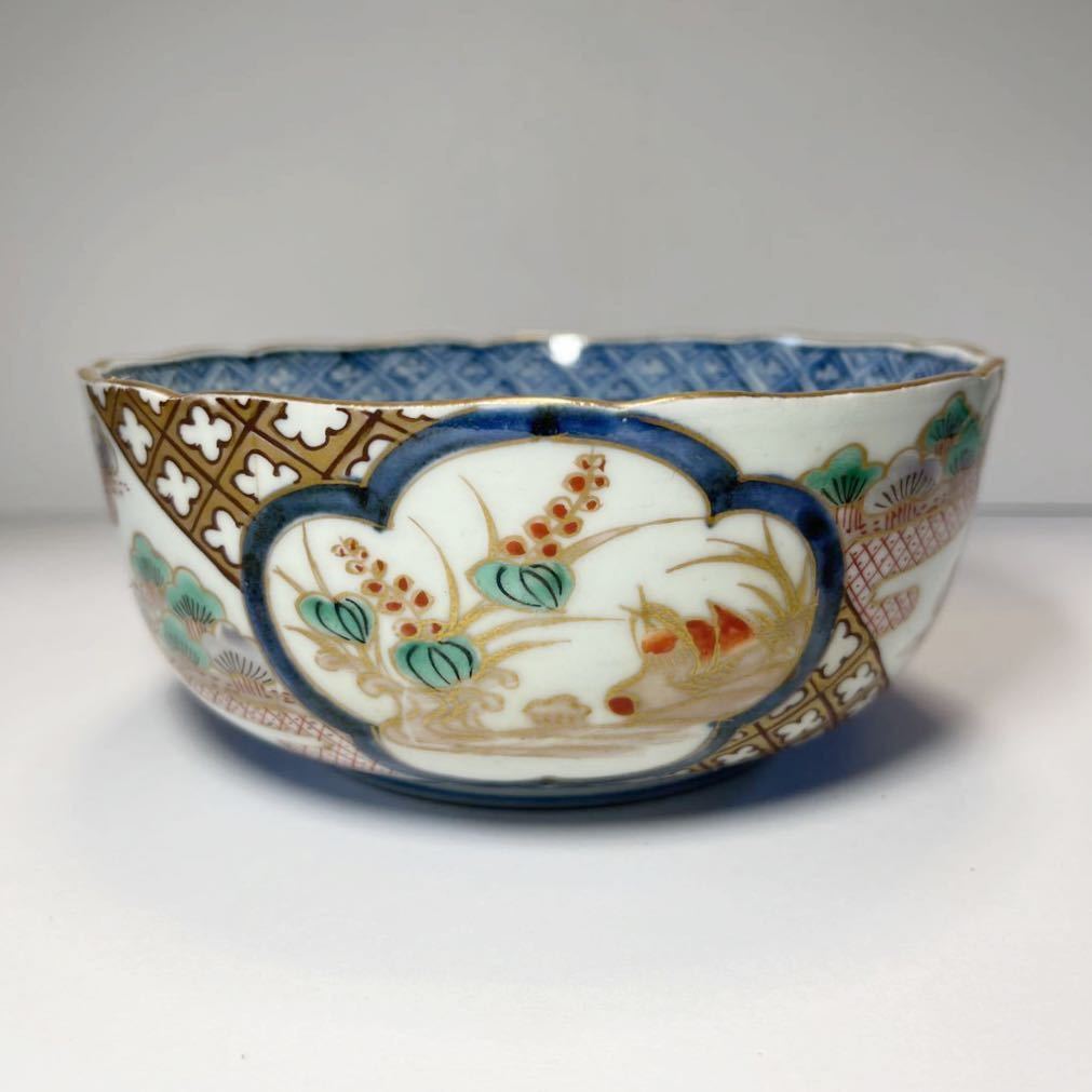格安人気 【名鉢】江戸時代後期 古伊万里 染錦 金彩色絵 梅花に福壽 商品はお値下げ可能 【名鉢】江戸時代後期 古伊万里 染錦 金彩色絵 梅花に福壽文字 28.7cm大鉢 食器