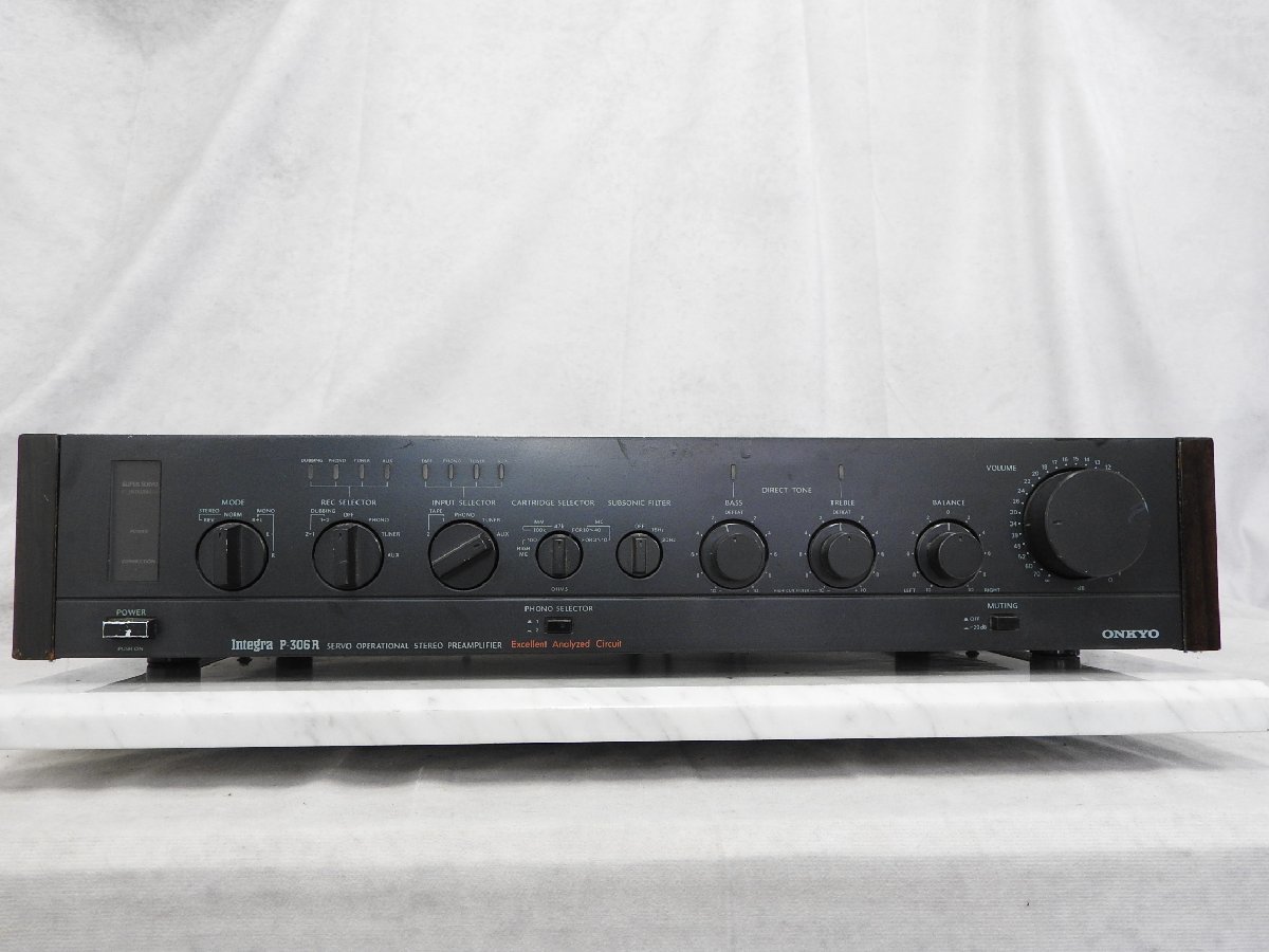 ☆ ONKYO オンキョー Integra P-306R プリアンプ ☆中古☆ 商品 ☆ ONKYO オンキョー Integra P-306R プリアンプ ☆中古☆ 商品