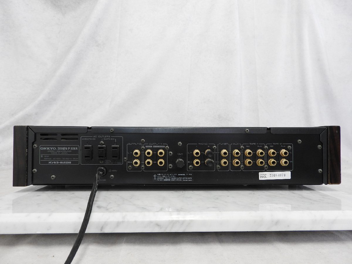 ☆ ONKYO オンキョー Integra P-306R プリアンプ ☆中古☆ 商品 ☆ ONKYO オンキョー Integra P-306R プリアンプ ☆中古☆ 商品