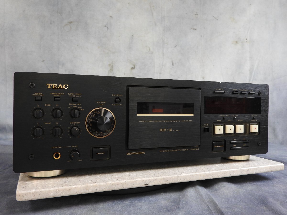 ☆ TEAC ティアック V-6030S ステレオカセットデッキ ☆ジャンク☆ www