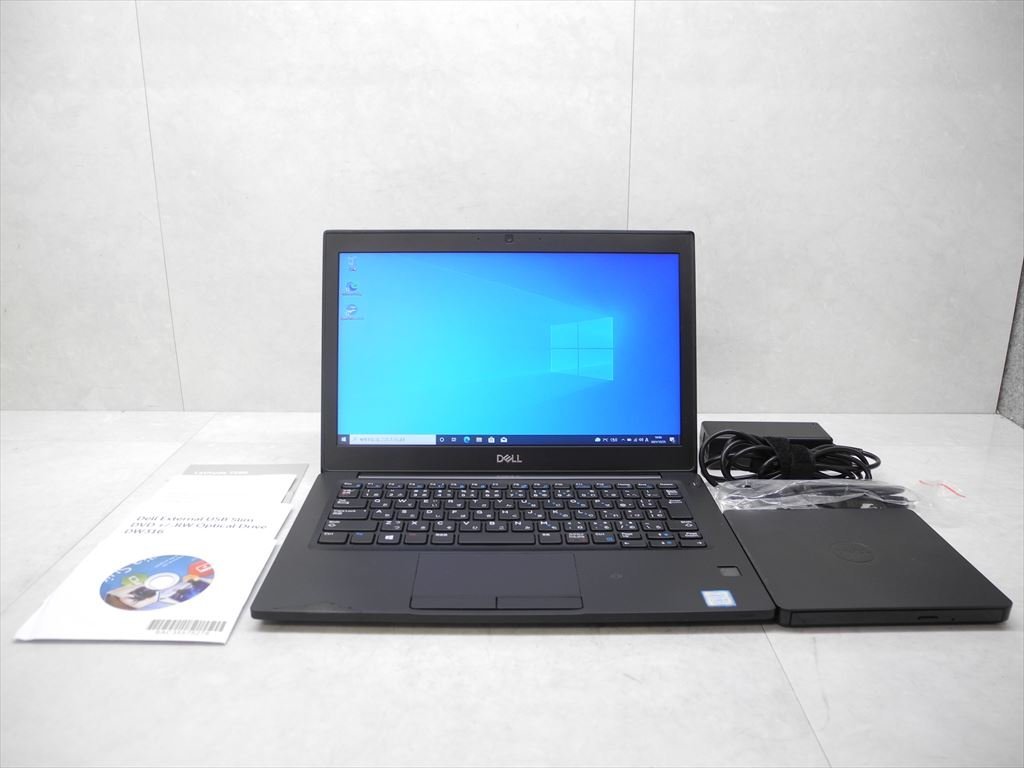 ☆第8世代☆DELL☆LATITUDE7290☆Core i5 1.60GHz/8GB/SSD256GB/外付け
