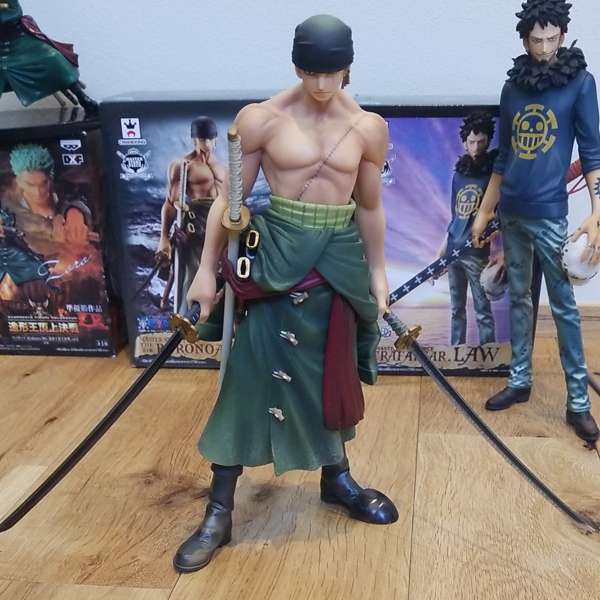ワンピース MASTER STARS PIECE ゾロ ロー 造形王 頂上決戦 vol