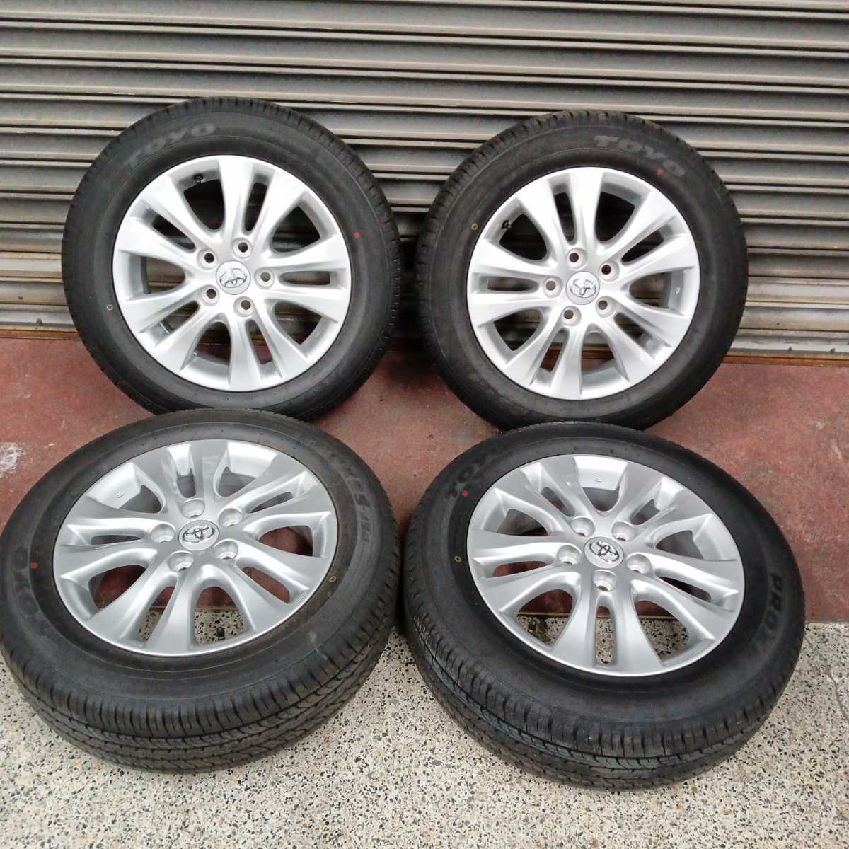 新車外し 205/60R16 トヨタ 70系 ノア ヴォクシー 純正 TOYO PROXES