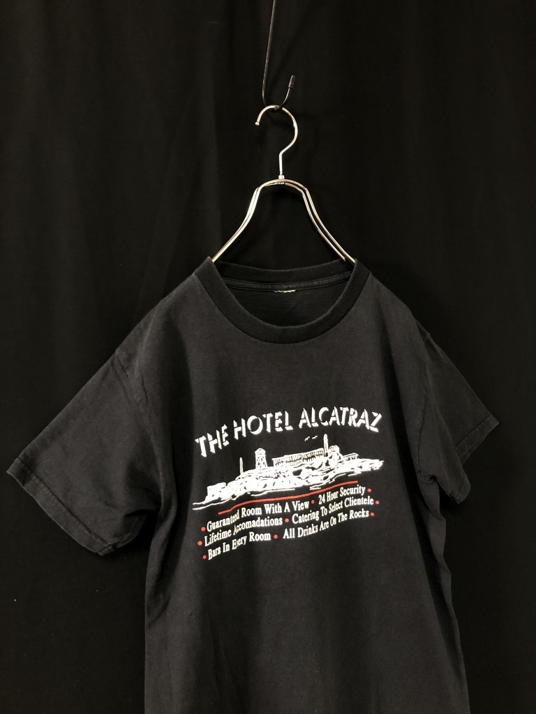 アルカトラズ刑務所◆THE HOTEL ALCATRAZ アルカトラズホテル 半袖Tシャツ サイズ USA古着の画像2