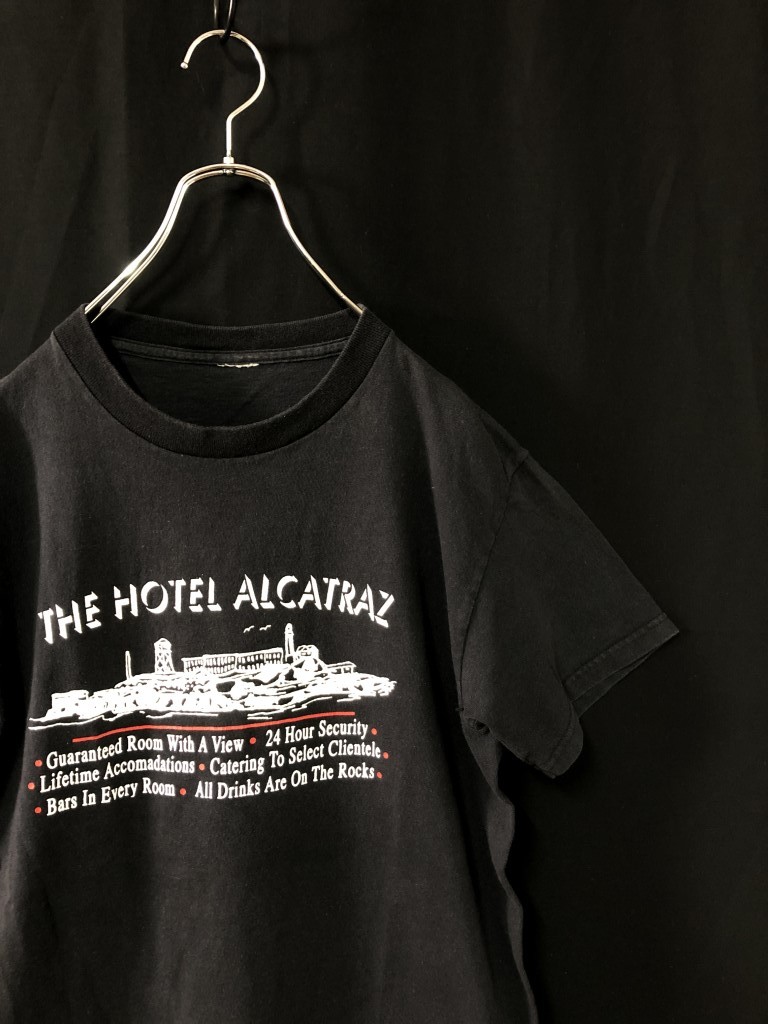 アルカトラズ刑務所◆THE HOTEL ALCATRAZ アルカトラズホテル 半袖Tシャツ サイズ USA古着の画像3