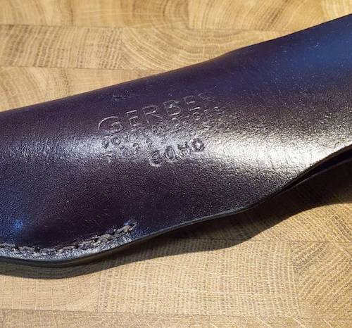 GERBER Portland ORE 97223 USA COHO W/SHEATH / Box付属 GERBER Portland ORE 97223 USA COHO W/SHEATH / Box付属