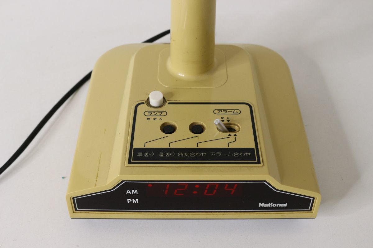 昭和レトロ NATIONAL ナショナル デジタルスタンド FS-510 時計 昭和レトロ NATIONAL ナショナル デジタルスタンド FS-510 時計