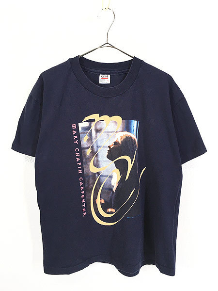 レディース 古着 90s USA製 Mary Chapin Carpenter1996 ツアー ロック ミュージック Tシャツ L 古着