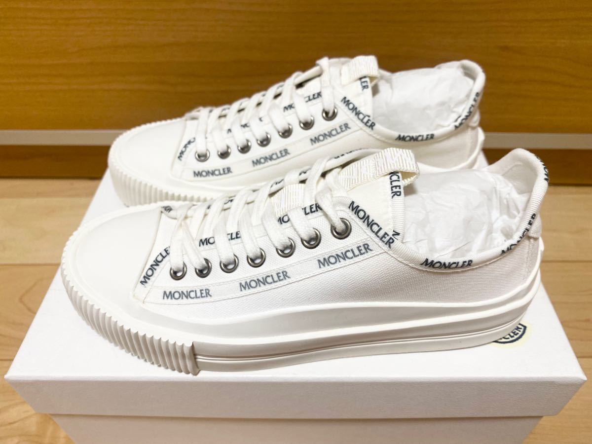 モンクレール ギフトボックス付き MONCLER レディーススニーカー 36 23.0センチ GLISSIERE 新品未使用品