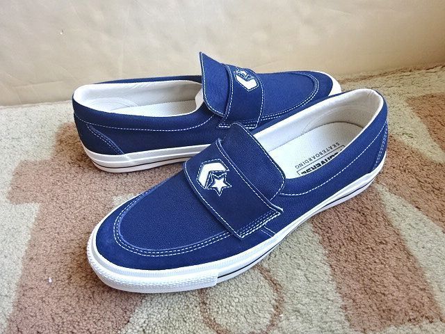 コンバース スケートボーディング ローファー 28cm ネイビー CS LOAFER SK