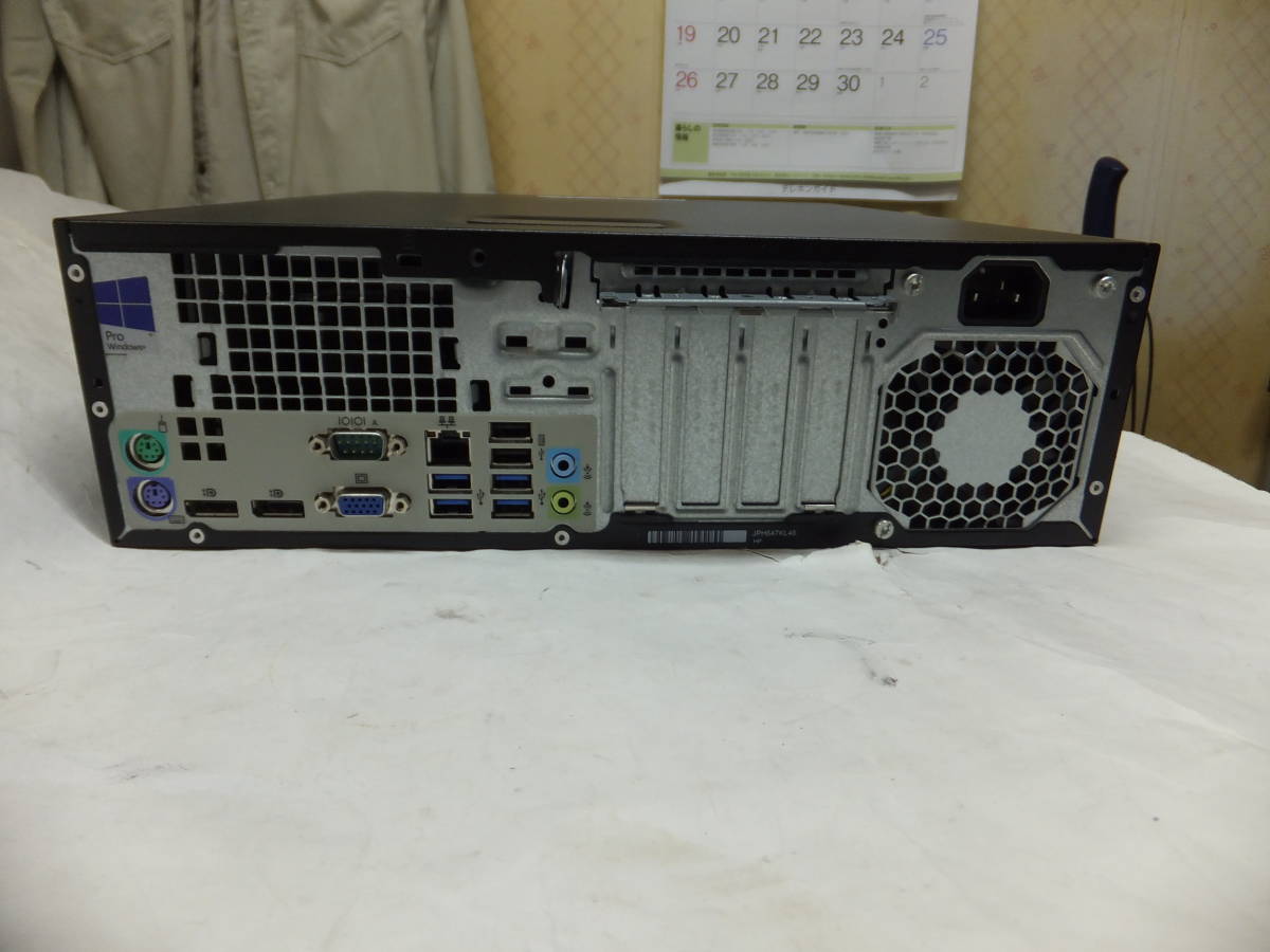 (726) HP PRODESK 600 G2 TPC-F079 Core i3 パソコン本体（ジャンク ）_画像3