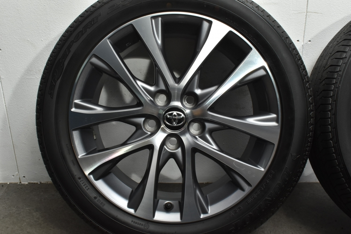 美品】トヨタ 50 エスティマ アエラス 後期 純正 18in 7J +51 PCD114.3