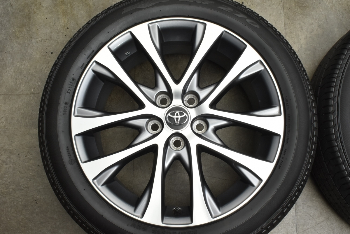 美品】トヨタ 50 エスティマ アエラス 後期 純正 18in 7J +51 PCD114.3