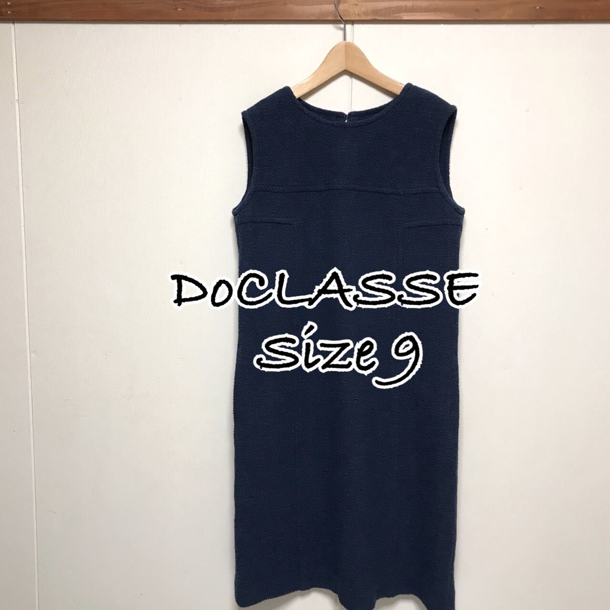 DoCLASSE ドゥクラッセ　ノースリーブワンピース size 9