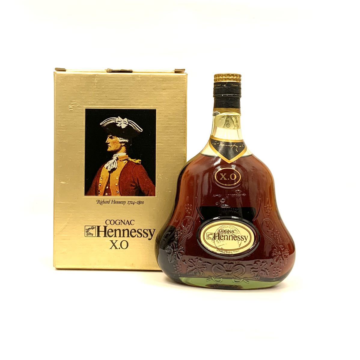 1462 Hennessy ヘネシーXO 金キャップ グリーンボトル 古酒 700ml 40 