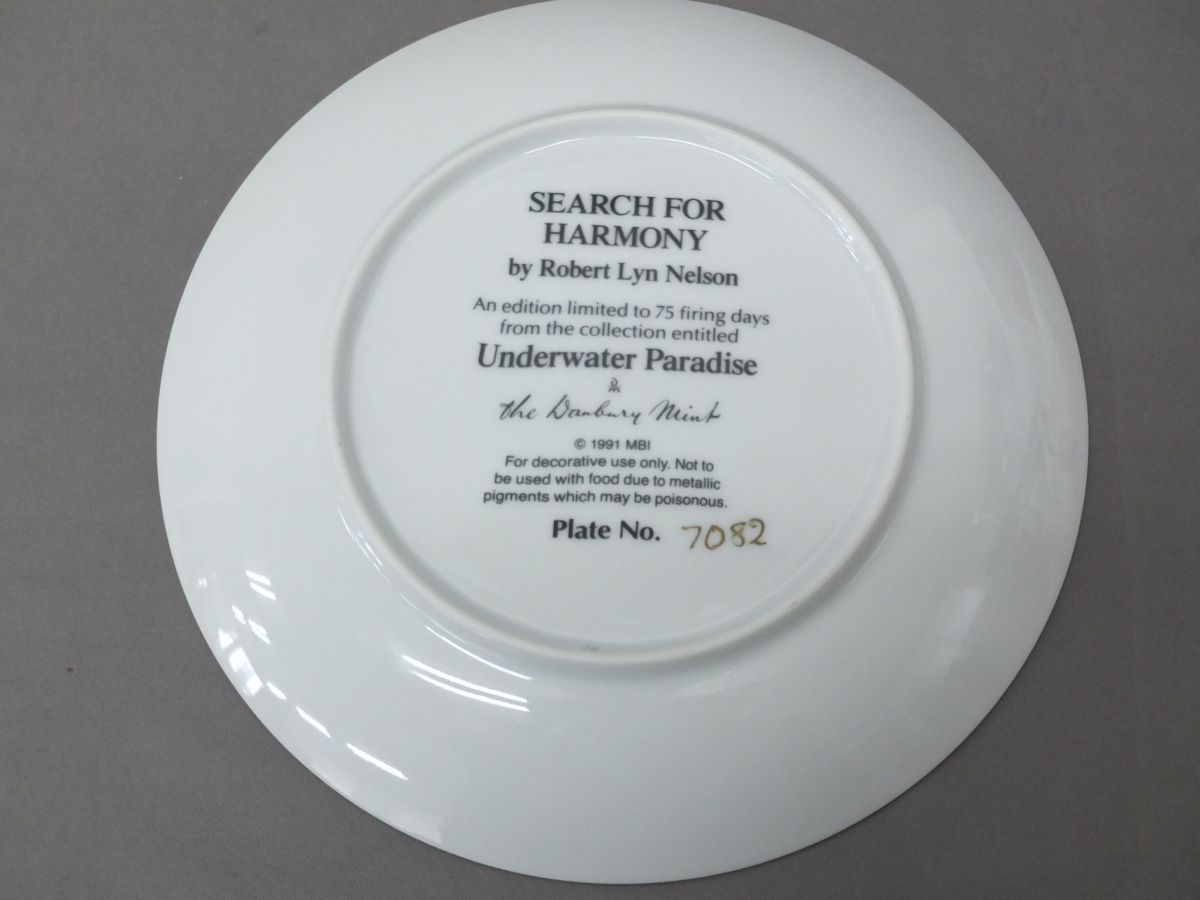 ロバート・リン・ネルソン Robert Lyn Nelson プレート 皿 飾り皿 陶製 絵皿 7082_画像8
