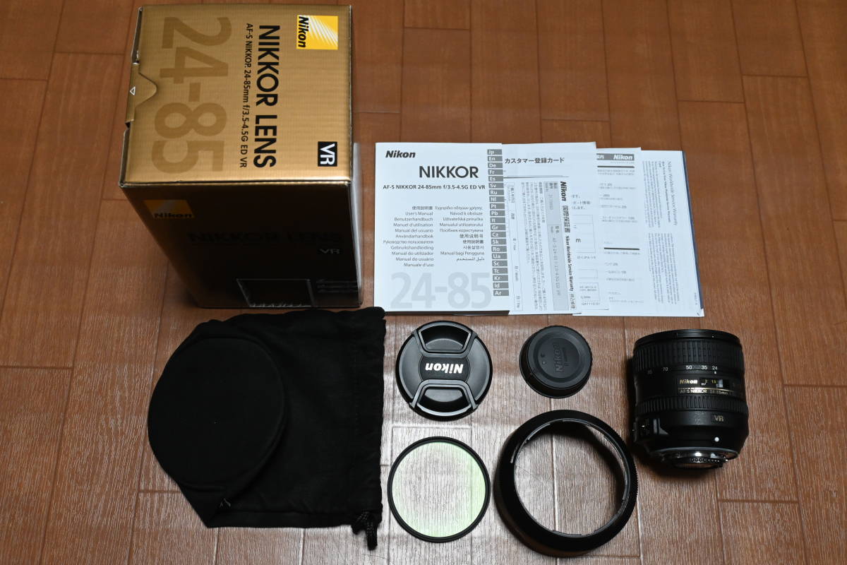 Nikon ニコン AF-S NIKKOR 24-85mm f/3.5-4.5G ED VR (、美品) | www