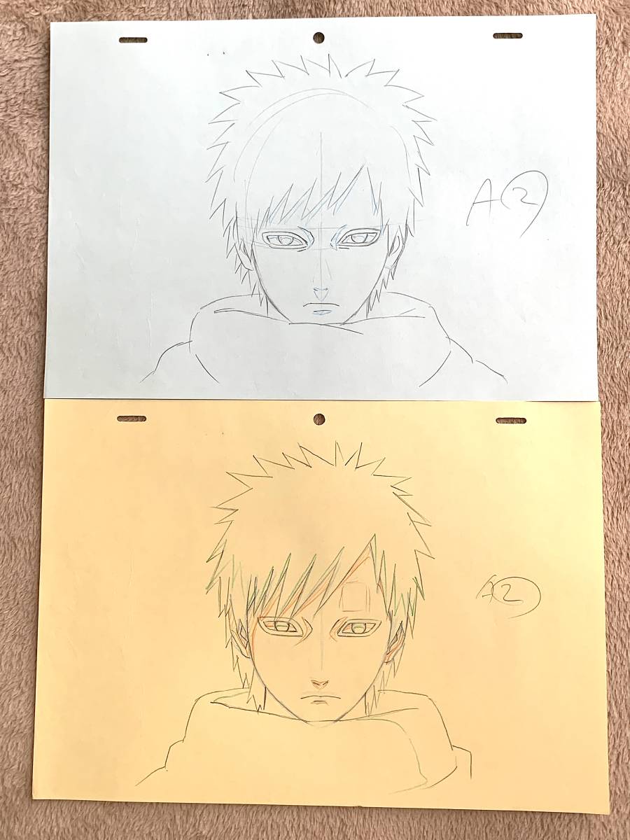 希少 未開封☆NARUTO ナルト疾風伝 複製セル画 原画☆うちはサスケ-