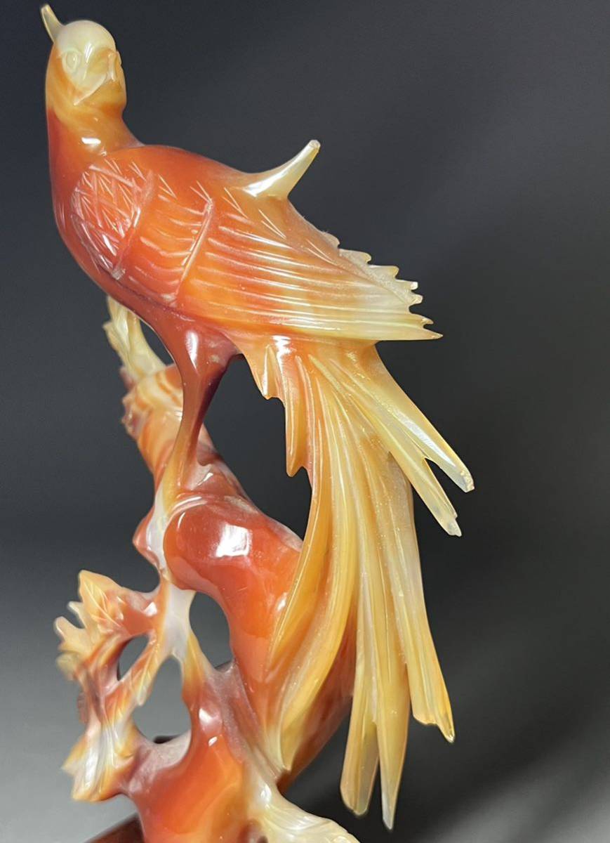 永】置物 ☆赤翡翠 鳥血石 中国古玩 鳳凰 雉 玉石 天然秀玉 永】置物 ☆赤翡翠 鳥血石 中国古玩 鳳凰 雉 玉石 天然秀玉