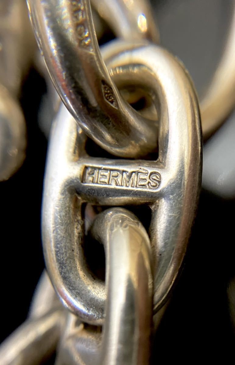 希少 HERMES マルジェラ期 シェーヌダンクルブレスレットGM 17 希少 HERMES マルジェラ期 シェーヌダンクルブレスレットGM 17