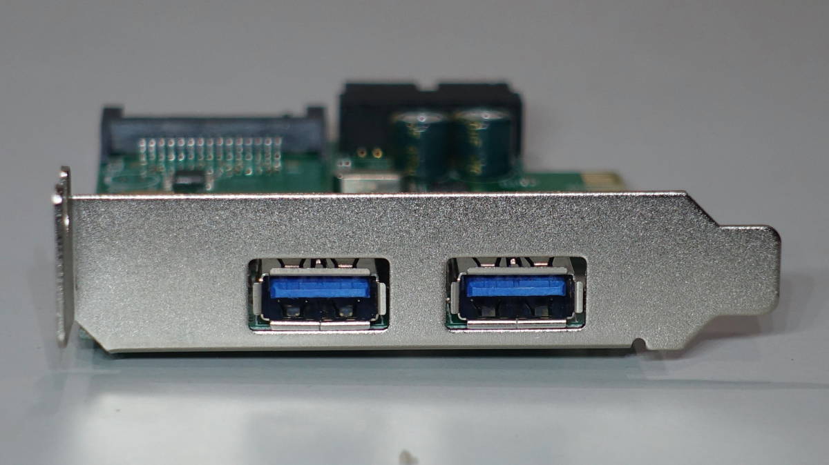 USB3.0 ★ AREA SD-PEU3R-2E2IL (2+2ポート) /PCI-Express /ロープロ★ ドライバー入れての検証済_画像1