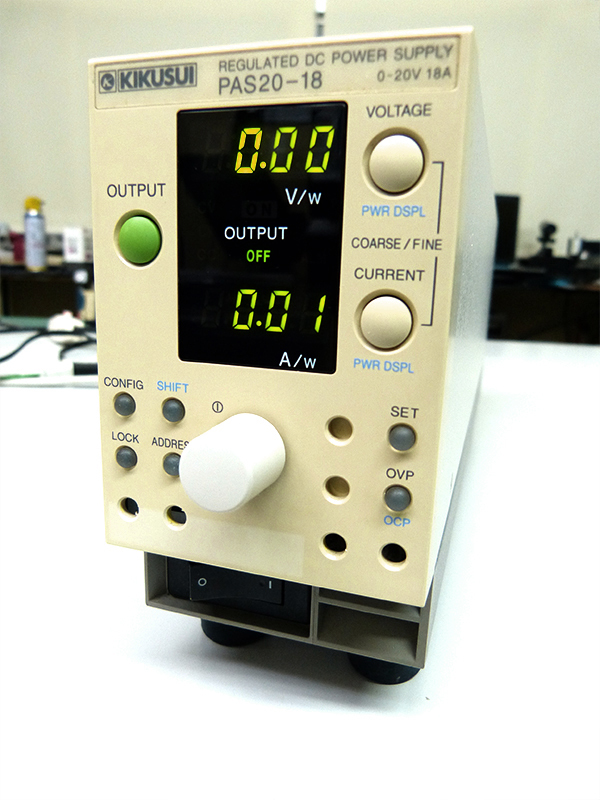 ◇KIKUSUI PAS20-18 菊水電子 直流安定化電源装置【/通電○】 ◇KIKUSUI PAS20-18 菊水電子 直流安定化電源装置【/通電○】